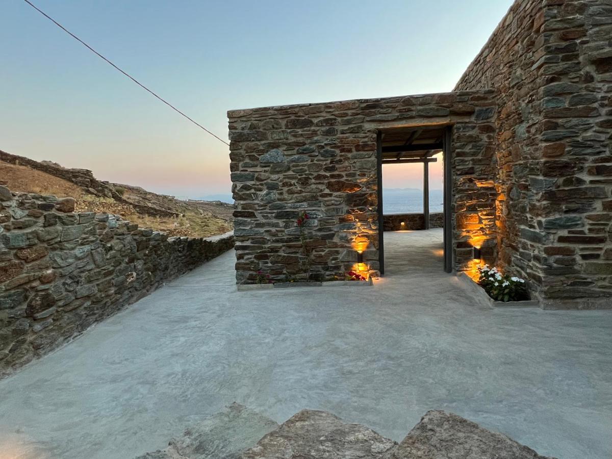 فيلا Aerino Seaside Agios Romanos المظهر الخارجي الصورة