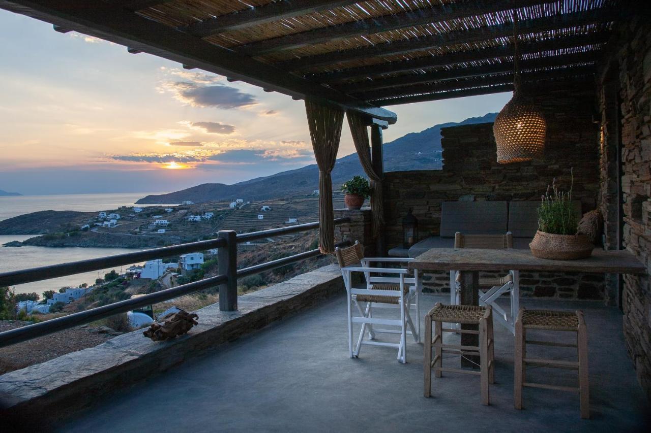 فيلا Aerino Seaside Agios Romanos المظهر الخارجي الصورة