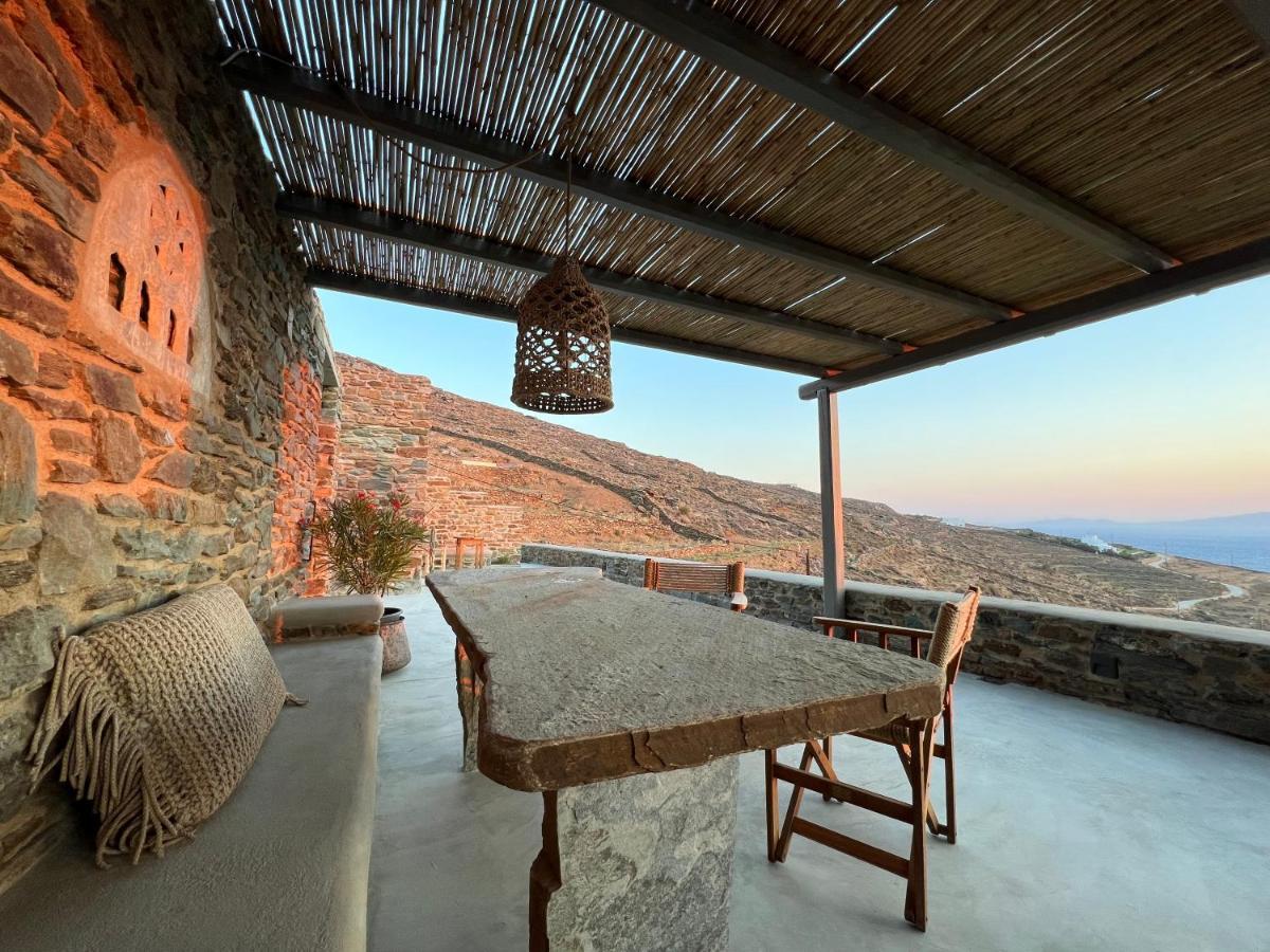 فيلا Aerino Seaside Agios Romanos المظهر الخارجي الصورة