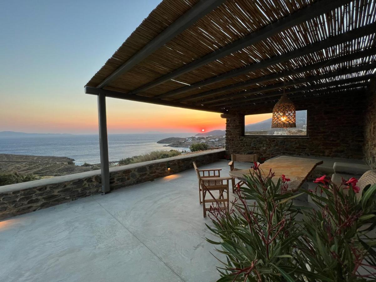 فيلا Aerino Seaside Agios Romanos المظهر الخارجي الصورة