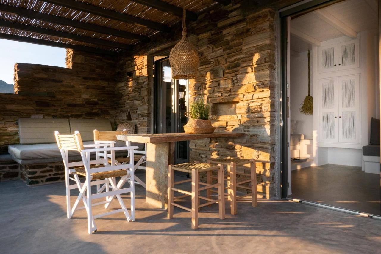 فيلا Aerino Seaside Agios Romanos المظهر الخارجي الصورة